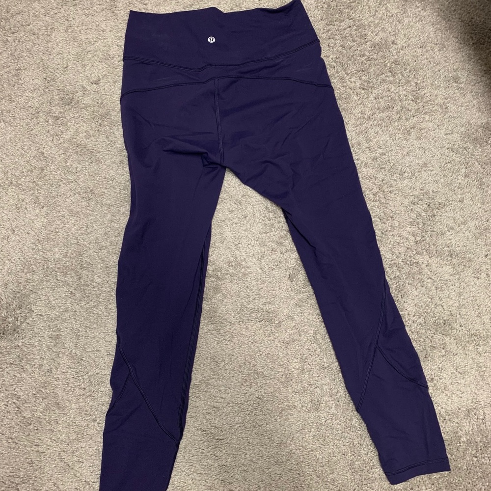 Lululemon wunder under 25’ leggings in violet